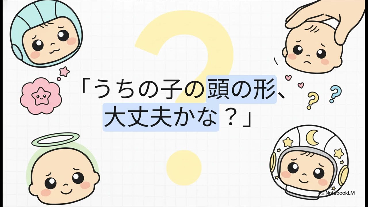 赤ちゃんの頭の形を整えるヘルメット治療ガイド