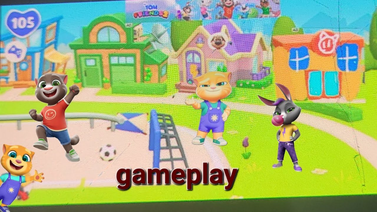 Que tal um lanche gostoso (gameplay) de my talking tom friends 2