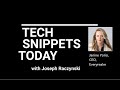 Tech snippets today  everyrealm  janine yorio  ceo with joseph raczynski