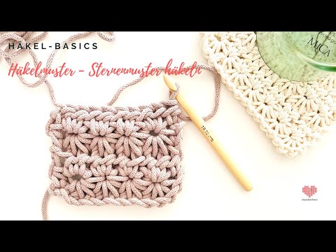 Häkelmuster - Sternenmuster