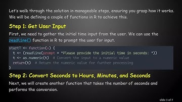 Converting Seconds to Hours, Minutes, and Seconds in R
