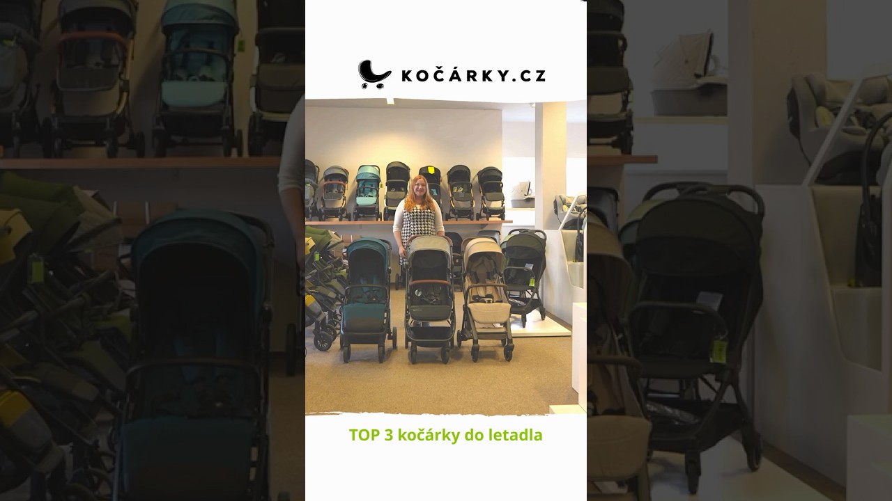 3 TOP kočárky do letadla, které zpříjemní vaši dovolenou