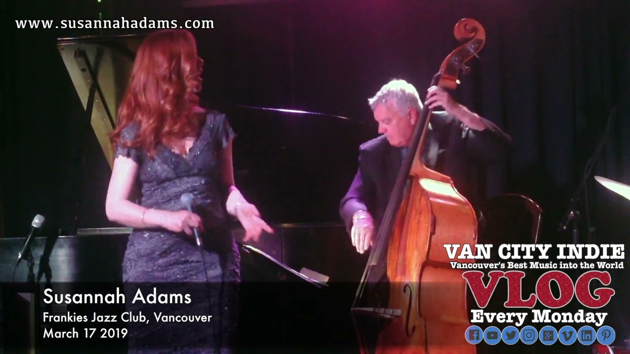 Susannah Adams at Frankies Jazz Club March 17 2019