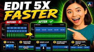 5 Timeline Tricks That Make Editing WAY Faster (DaVinci Resolve)