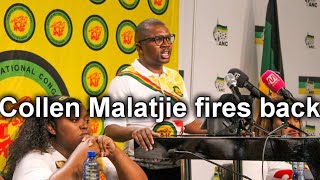 Ancyl Nec Collen Malatjie Fires Back 