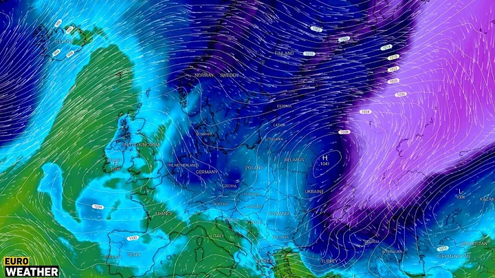 European Weather | GFS Model in 850 hPa December 18, 2025 - Temperature in Europe