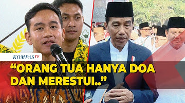Di Depan Prabowo, Jokowi Sebut Restui Gibran Diusung Jadi Cawapres