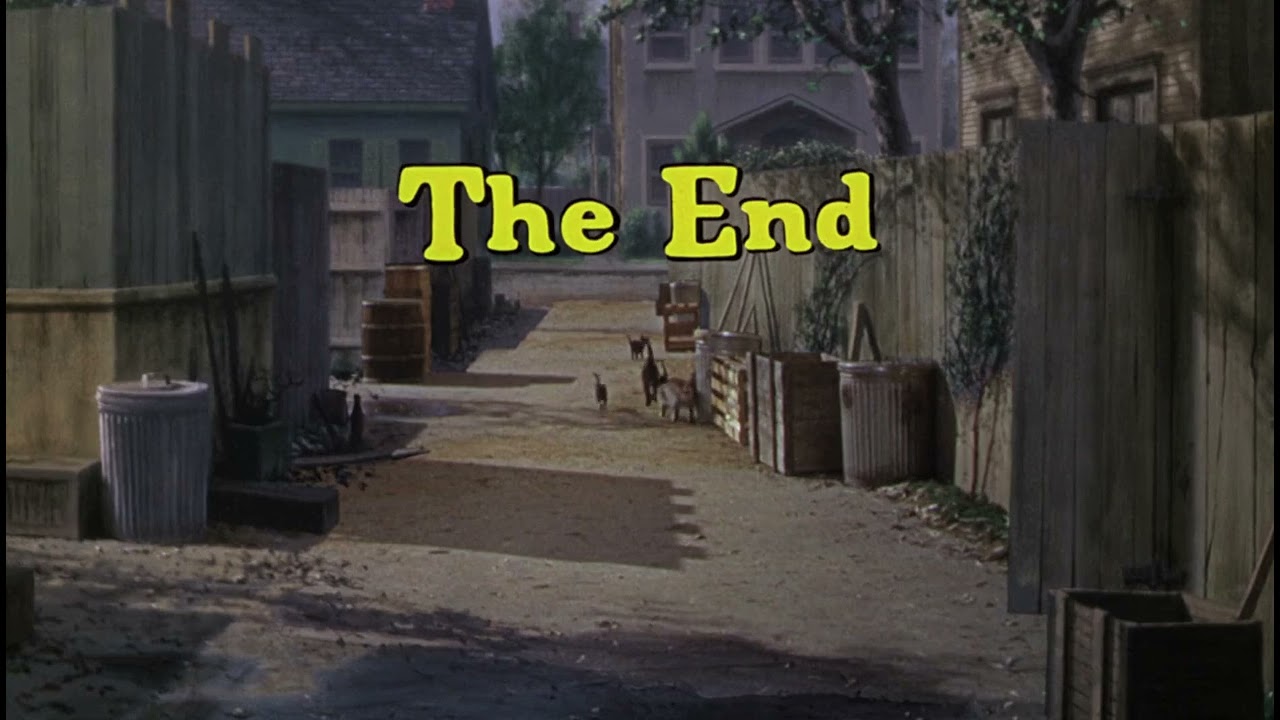 The End A Walt Disney Production That Darn Cat! (1965)