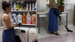 Temizlikle Geçen Bir Günsirkeyle Ev Temizliğitemizlik Vlogbanyo Dolabı Düzenivaliz Hazırlığı