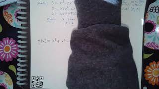 Ch 10 Sec 2 Finding x  and y  intercepts given a polynomial function