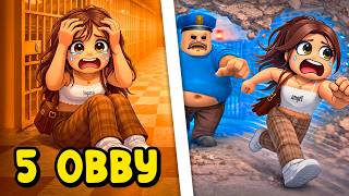 J'AI JOUÉ AUX 5 MEILLEURS OBBY DU MOMENT SUR ROBLOX