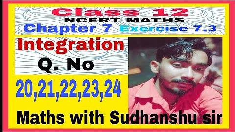 Integration using trigonometric identities class 12th