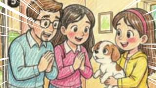 STORYTELLING | A KIND GIRL AND A LOST PUPPY| 🐶