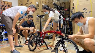 LIOW VIDEO: Bought 3Sixty with Brompton User 折叠自行车开箱