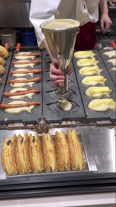 Japanese Street Dessert - Taiyaki #shorts