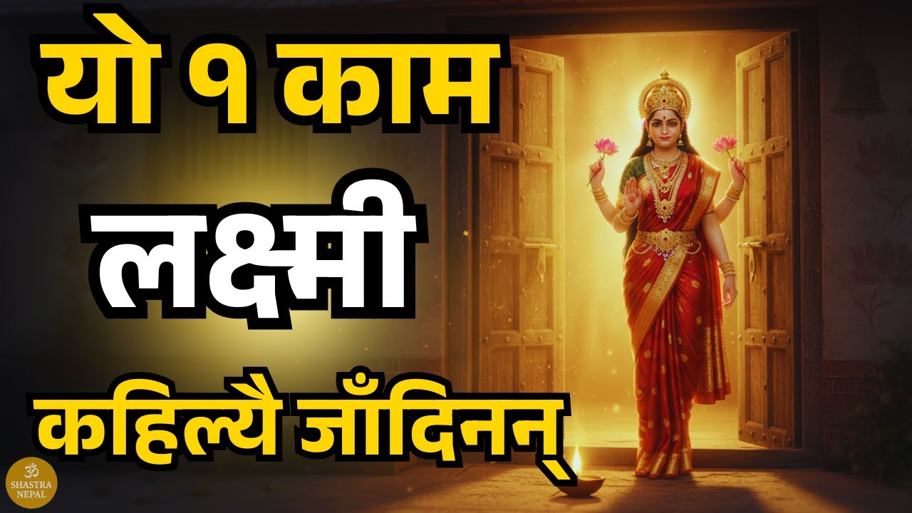बस यो १ काम गर्नुहोस्, माता लक्ष्मी कहिल्यै घर छोड्नुहुन्न | Mata Lakshmi Katha in Nepali