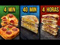 4 min vs 40 min vs 4 horas sndwich  cul eliges t