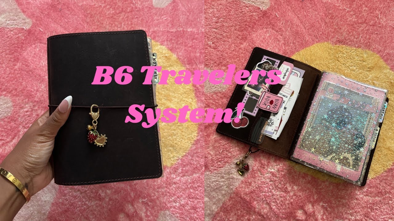 New B6 System 💖 | Travelers Style Notebook from Amazon ✨
