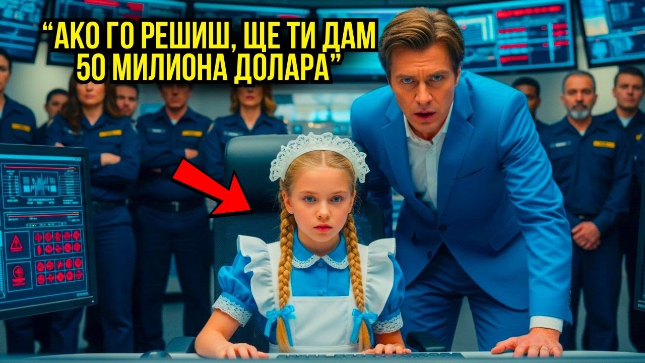 Дъщерята на чистачката спасява компанията на милионера, която беше атакувана, тя го спаси от фалит..