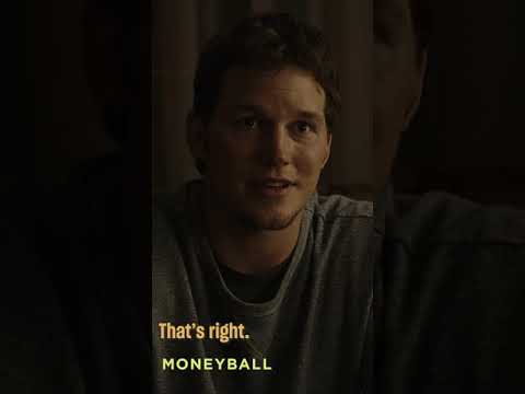Moneyball: Scott Gets Recruited for First Base ( CHRIS PRATT, BRAD PITT MOVIE #SHORTS)