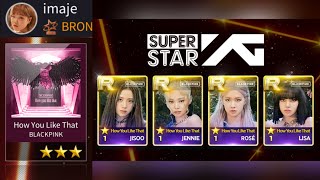 [SuperStar YG] BLACKPINK 'How You Like That' 🖤💖 Hard mode 3 Stars gameplay screenshot 4