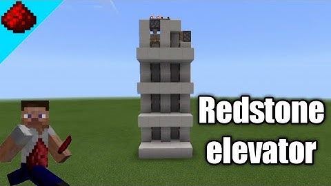Redstone Elevator (Minecraft Tutorial)