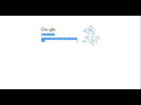 Google search Console Error 500 (Server Error) There was an error. Please try again later