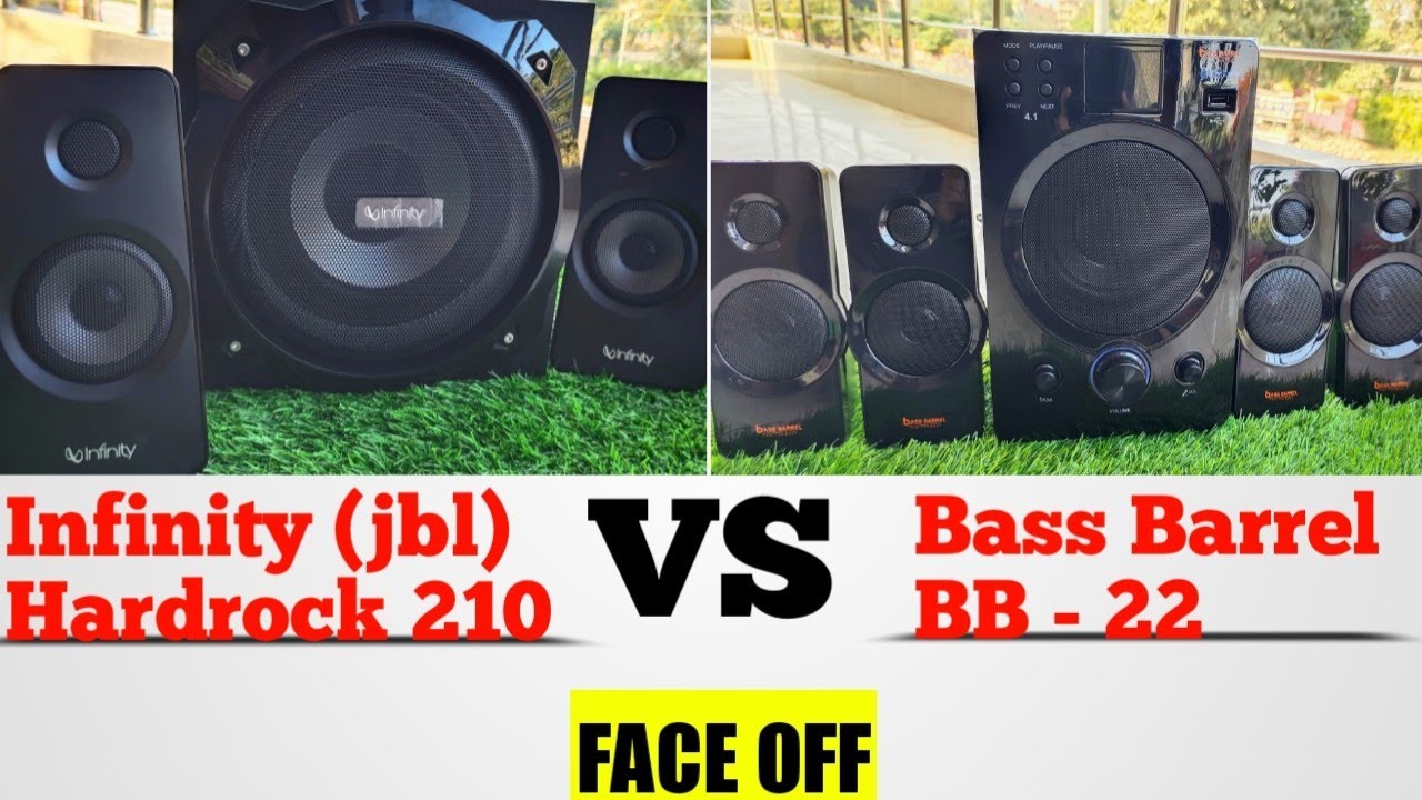 Hardrock 210 VS Bass Barrel BB 22 Sound 