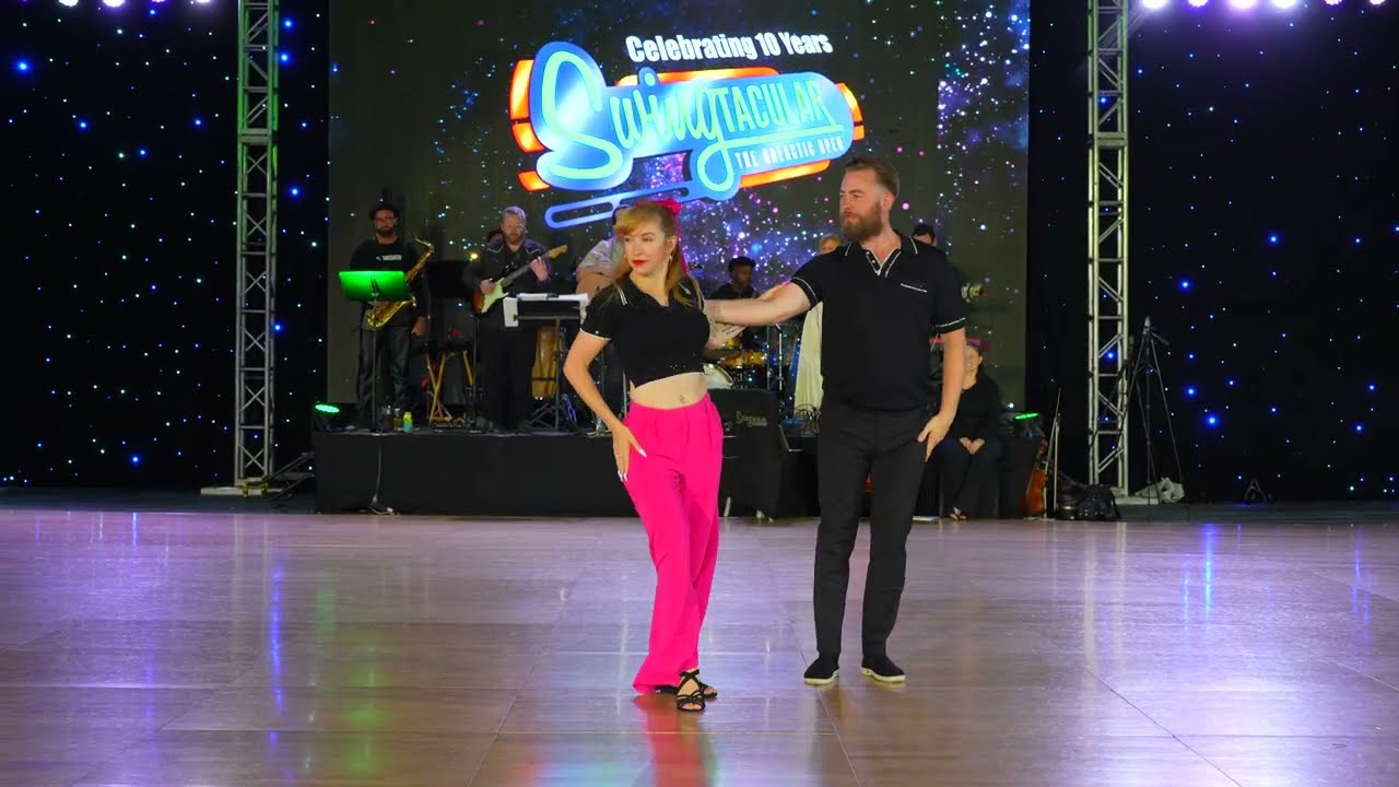 Swingtacular 2024 The Galactic Show! Ben McHenry and Larisa Tingle