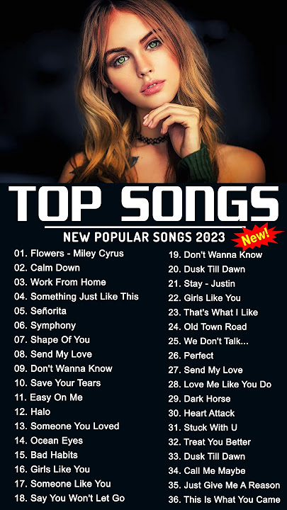 Miley Cyrus, Adele, Ed Sheeran, Maroon 5, Sia, Dua Lipa, The Weeknd, Rihanna ☘️ Top Hits 2024