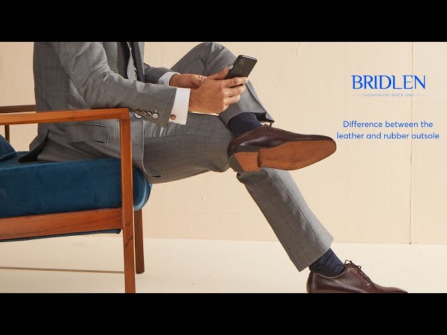Difference between the leather and rubber outsole. - YouTube Difference between the leather and rubber outsole. - YouTube