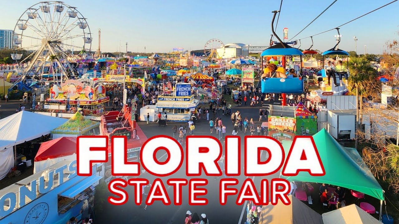 Florida State Fair 2025 - Epic Rides, Tasty Treats & Non-Stop Fun