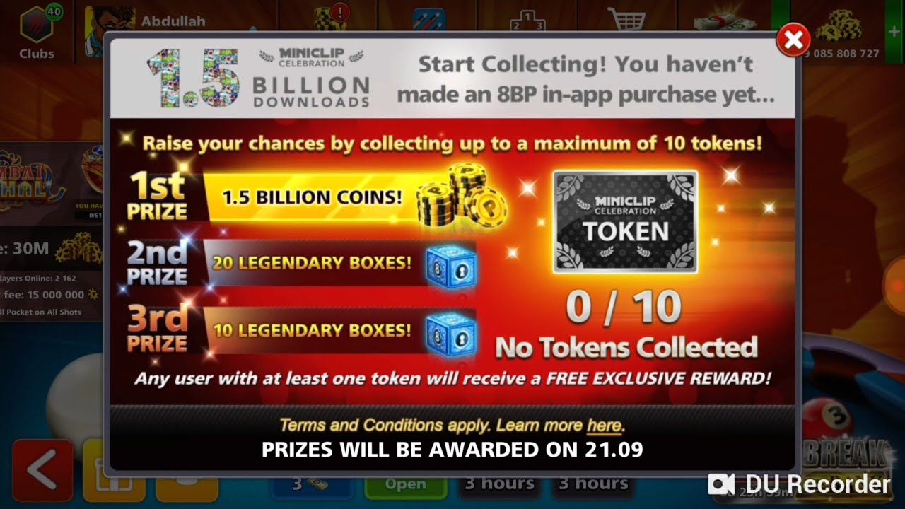 8 ball pool[how to get free coins][miniclip free 1.5b reward][how to get reward full method]