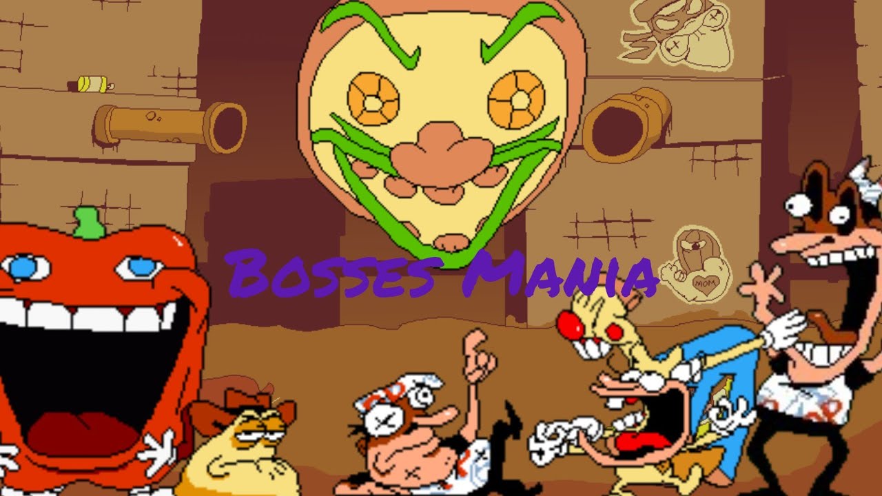 pizza tower Bosses Mania mod