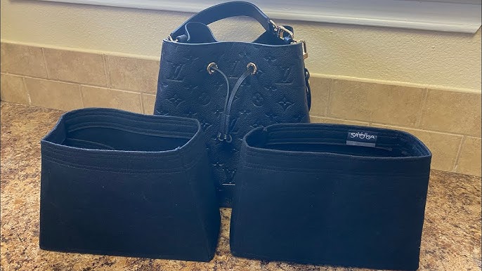 Néonoé Louis Vuitton Black Monogram Empreinte NeoNoe Leather ref