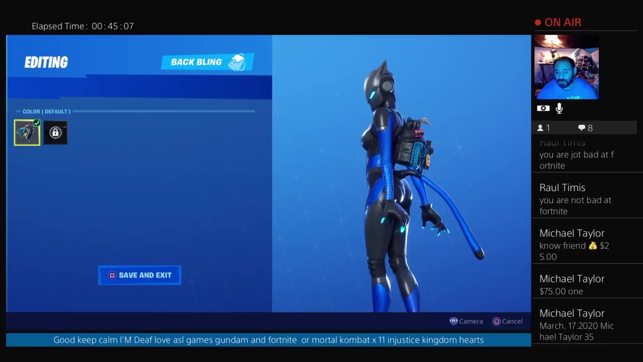 Michael Live Ps4 Fortnite Save The World Redeem Code Youtube