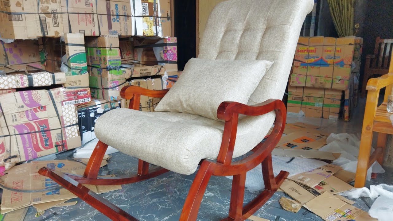 KURSI GOYANG SOFA MALAS JATI BERKUALITAS