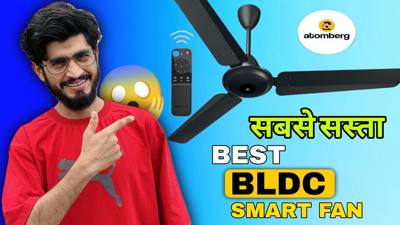 Cheapest Atomberg Ameza 1200 MM BLDC Ceiling Fan Detailed Review || Atomberg Ameza Live Load Test