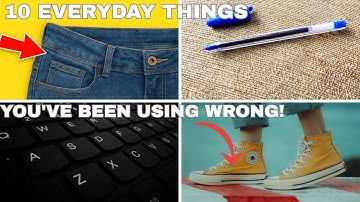 10 Everyday Things With Hidden Purposes You Never Noticed 😲 | Amazing Facts You Didn’t Know