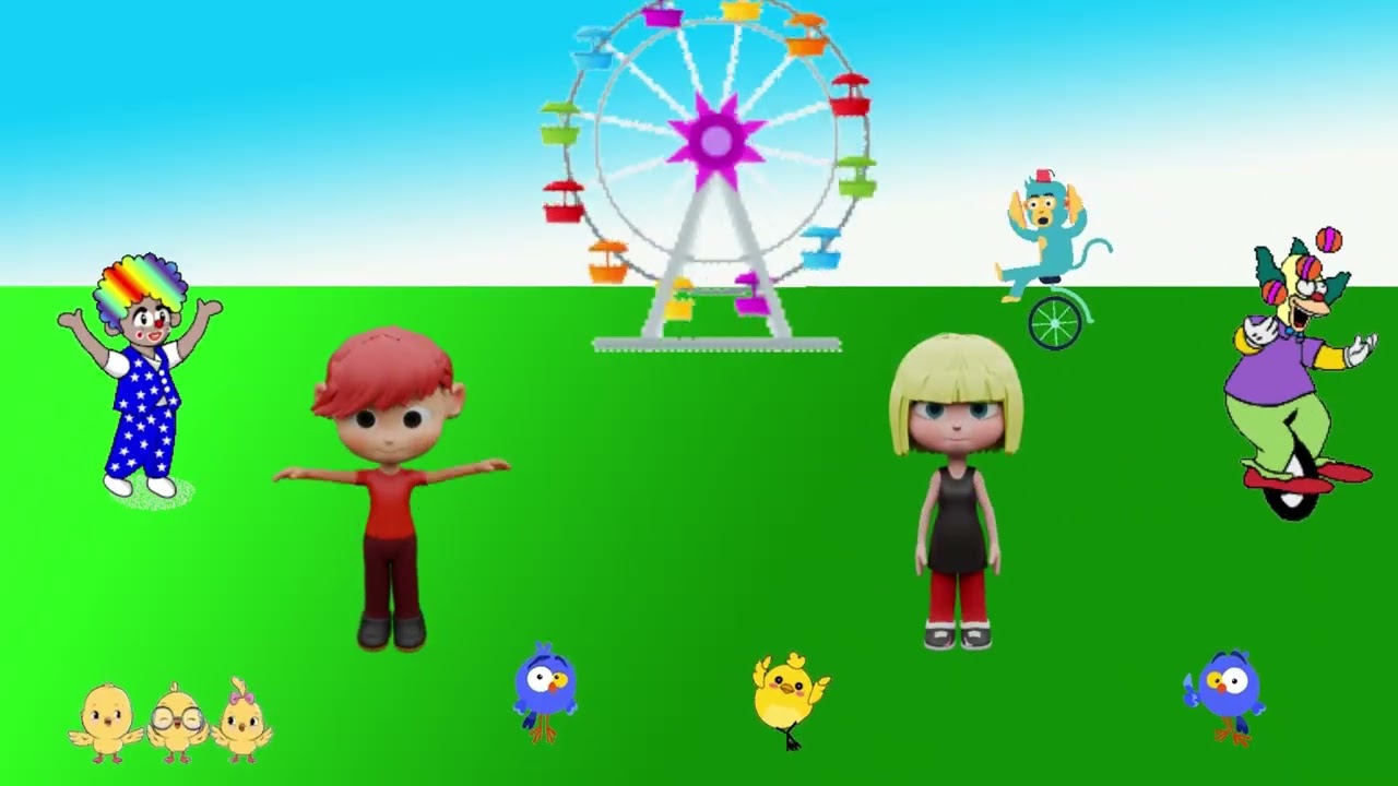 Louise et Gabriel au Cirque | Wonder Star Kids #005 | Chanson Pour Enfants | Nouvelle Chanson