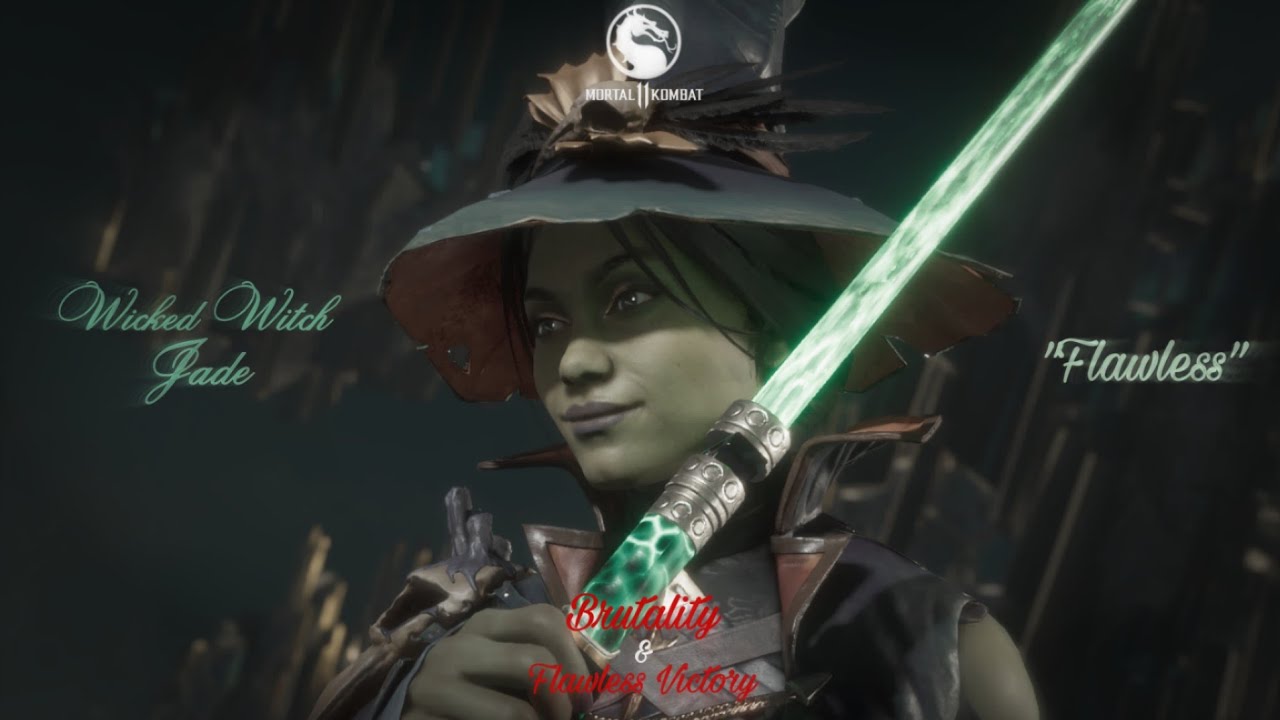 MORTAL KOMBAT 11 - Wicked Witch Jade "Flawless" | Brutality & Flawless Victory [1080P 60FPS]