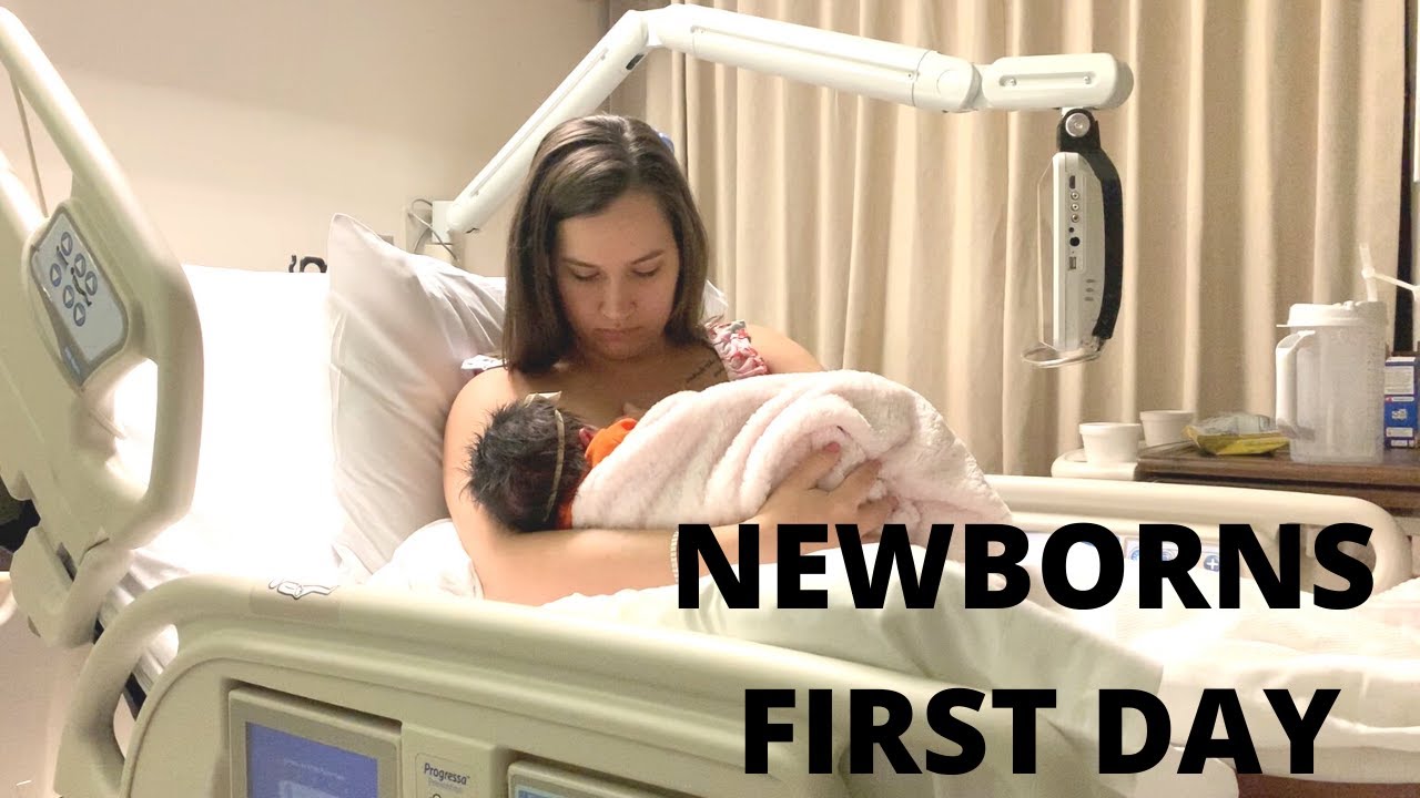 NEWBORN'S FIRST 24 HOURS! + NAME REVEAL!! || AMY JACKSON