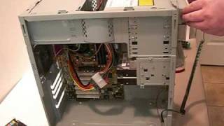 Installing disc drive