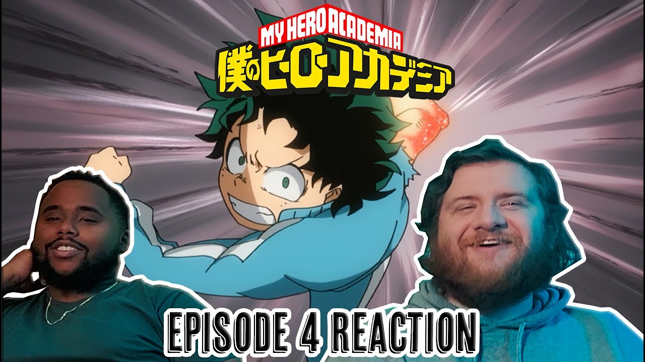 My Hero Academia 1x04 Reaction THE FIRST TEST [ re-up] - YouTube