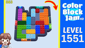 Color Block Jam Level 583 (1551) Solution Walkthrough