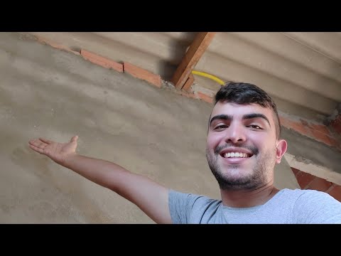 Minha casa está sendo finalizada - andamento da obra
