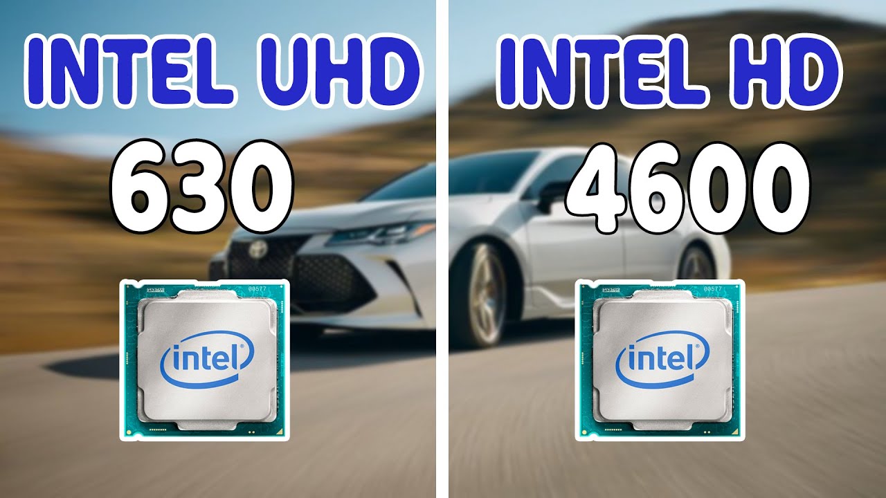 Intel Uhd 630 Vs Intel Hd 4600 Gta V Benchmark Youtube