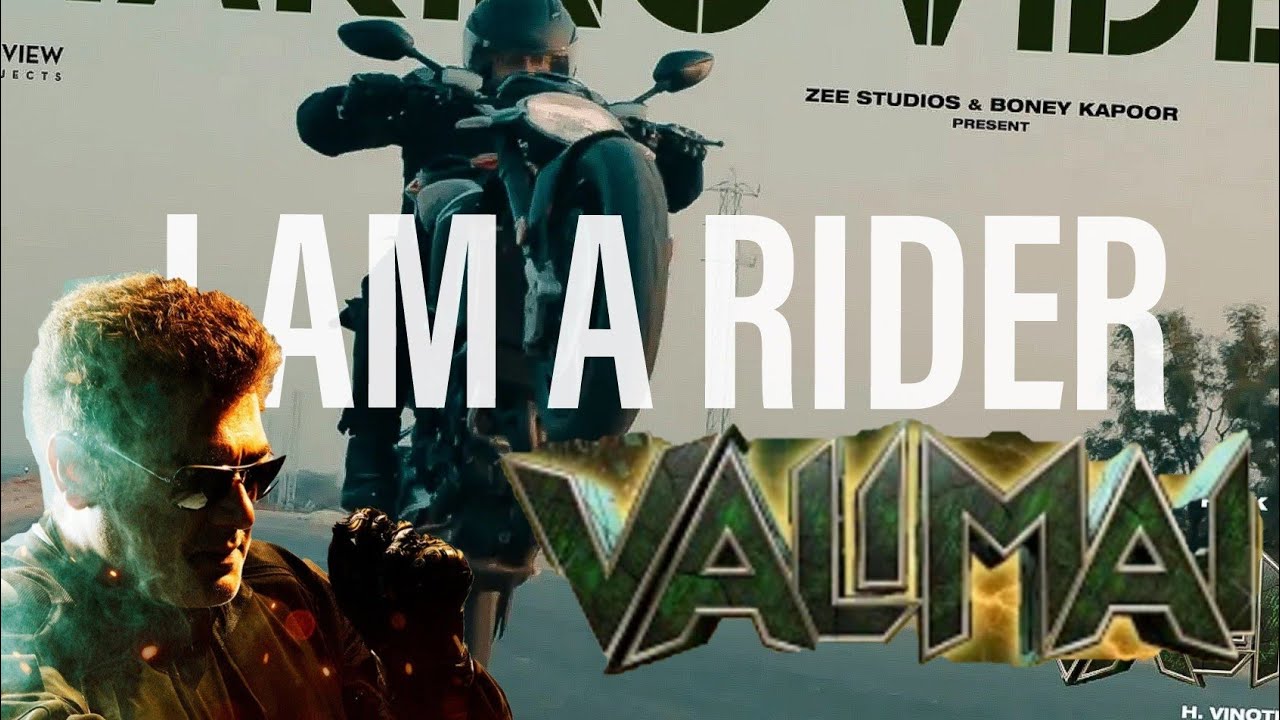 Valimai - Bike Chase Scene | I am a Rider Song Imran Khan Satisfya ...