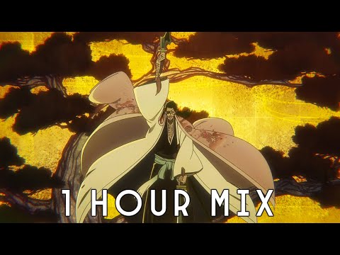 Kyoraku Bankai Theme Bleach TYBW S3 EP9 OST 1 HOUR MIX