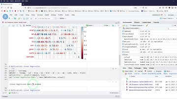Regression in R: Simple Multivariate, Step-wise, Spline, MARS, and Loess.